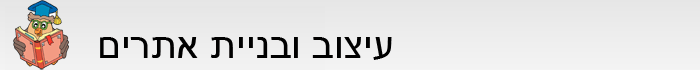 מדריך עיצוב ובניית אתרים