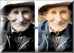 photoshop - מדריכים לפוטושופ מתקדמים - פורטרט בסגנון דראגאן